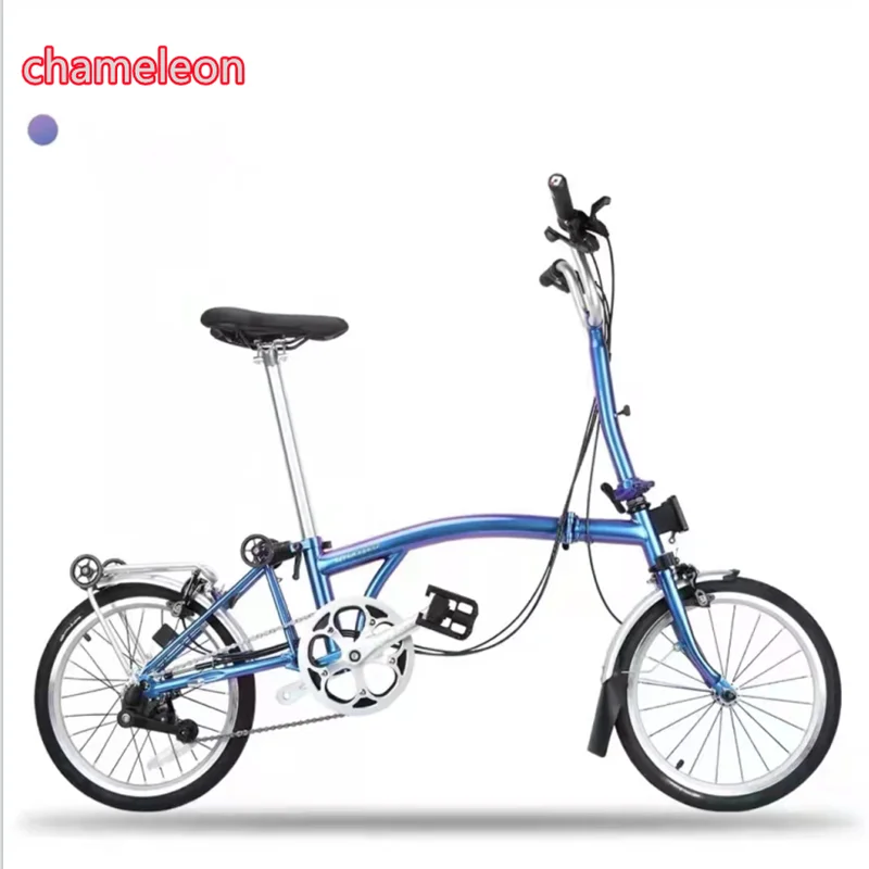 

Adult 16-inch triple folding ultralight bicycle