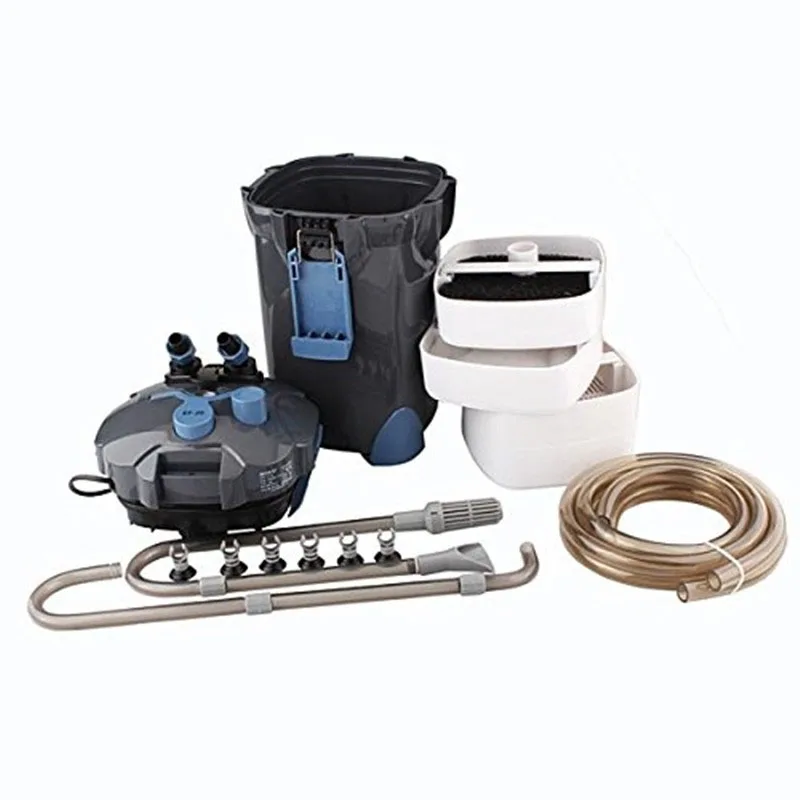 EF-25 Rectangle External Canister Aquarium Filter 500L 22W 750L/H Plastic Living Room Box