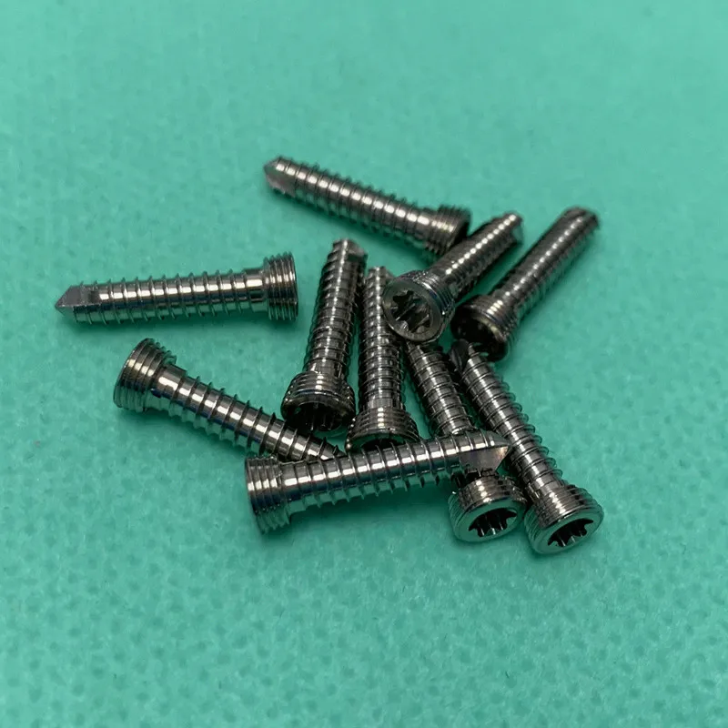 1.5mm SS Locking Screws, Mascotas Veterinary Orthopedics Implants, Surgical Instruments for Dogs, Pet Products, Dog Accessories