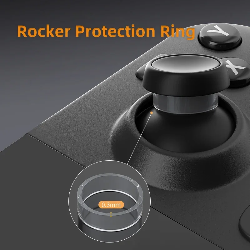 For Steam Deck/Oled Rocker Protection Ring Small Anti-wear Grinding Groove Powder Artifact VR2/Pico4 Accessories