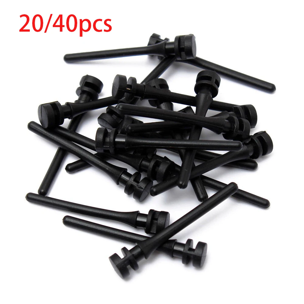 20/40pcs Anti Noise Vibration Shock Absorption Screws Computer Accessories Components PC Case Fan Mouting Pin Silicone Screws