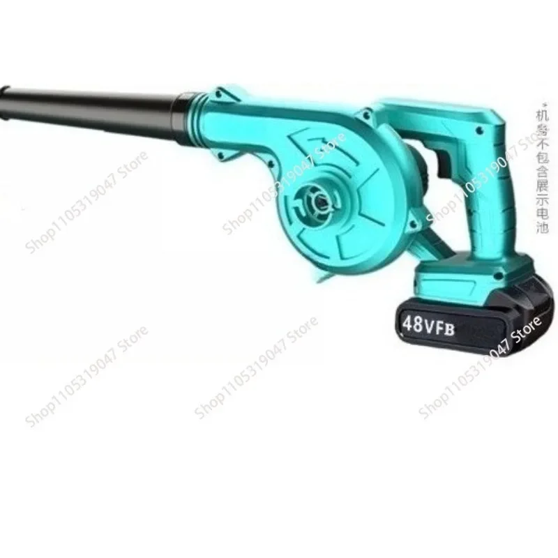 High power lithium battery blower rechargeable hair dryer industrial small car vacuum cleaner dust blowing snow blowing machine