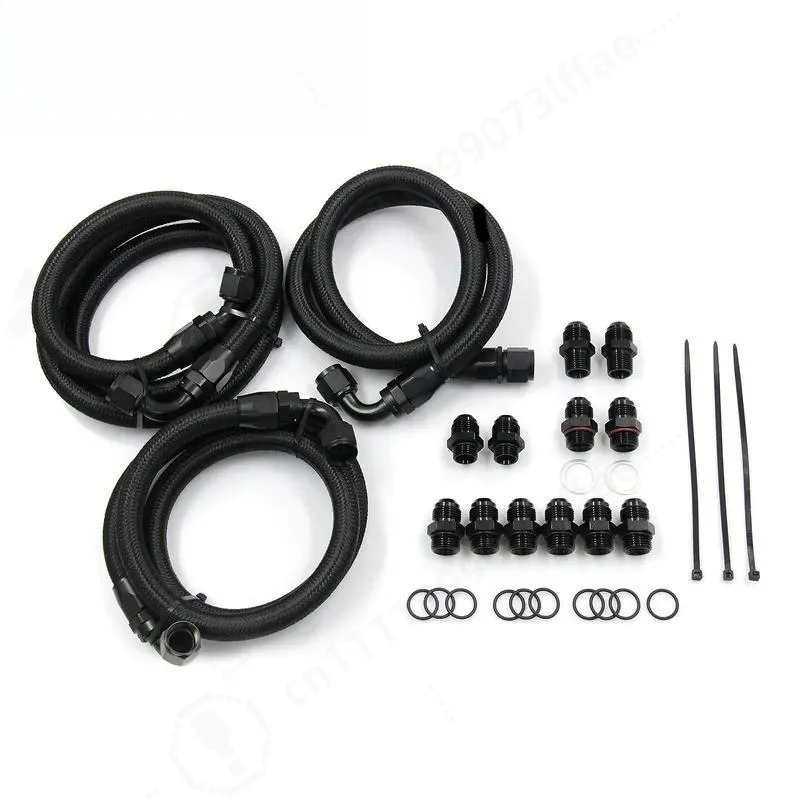 For Transmission Cooler Line Kit for 01-05 GM 6.6 LB7 LLY Duramax