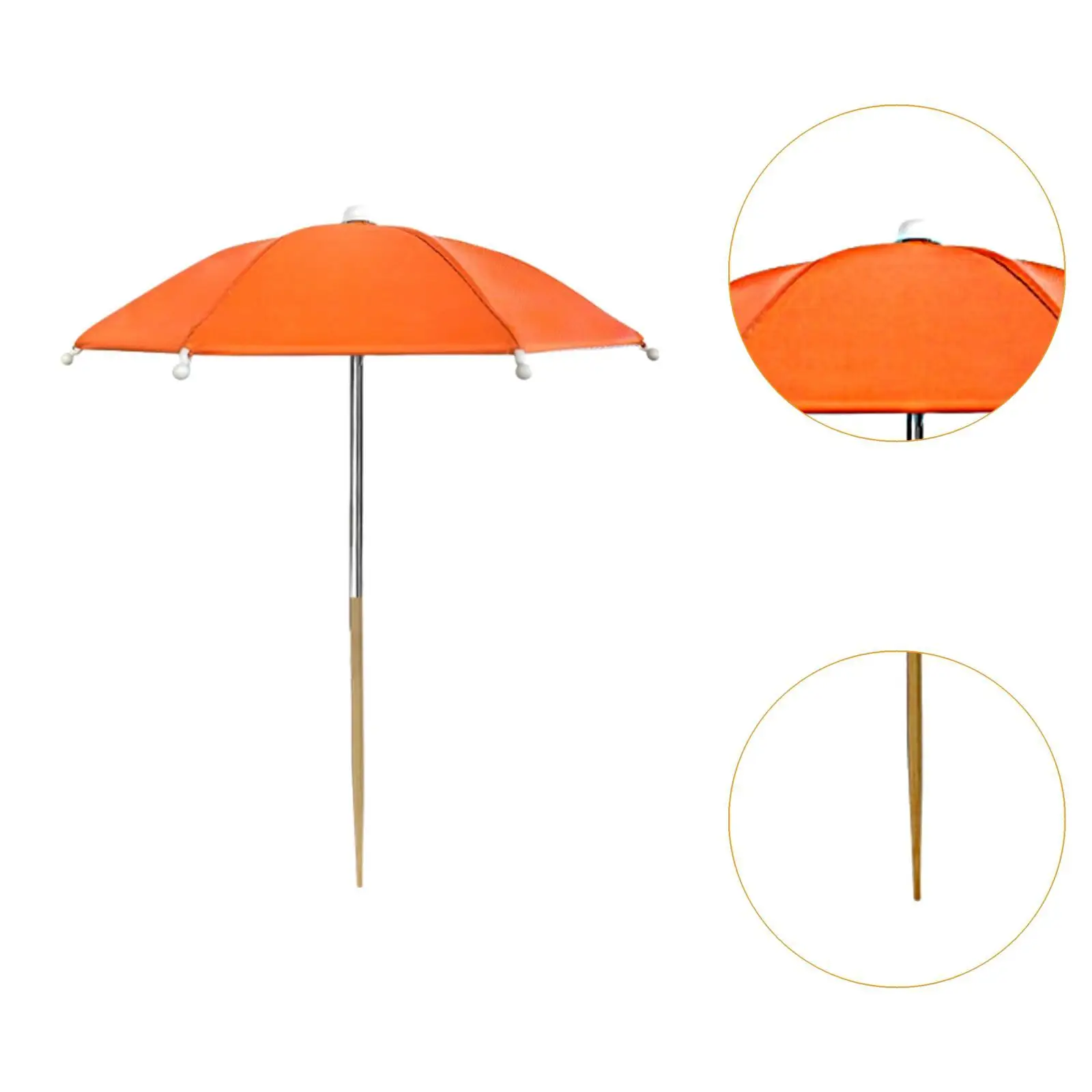 Plant Umbrella Outdoor Weather Resistant Sun Shade Bamboo Pole Flower Garden Shield for Patio Potted Plants Plant Umbrella Outdoor Weather Resistant Sun Shade Bamboo Pole Flower Garden Shield for Patio Potted Plants