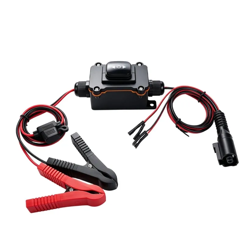 AMAW 12V Car DC Motor Tester Actuator Drive Tool Brake Caliper Reset Window Wiper Blower Pump Bi-Directional Diagnostics