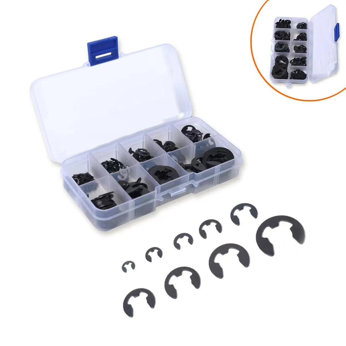 Набор из 120 черных стопорных – обзор и цена Snap Fastener Set