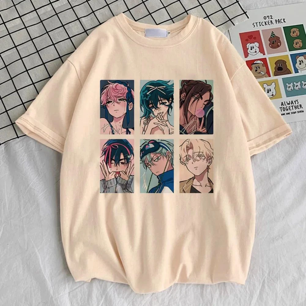 Alien Stage Mizi Till Hyuna Sua Ivan Luka Graphic 2026 Anime T-Shirt 100% Baumwolle Herren Damen Y2k Oversized T-Shirt Casual Tee – Detail 7