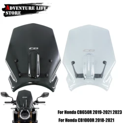 Wind Deflector Visor Motorcycle CB650R CB1000R Windshield Windscreen Deflector For Honda CB 650R 1000R CB 650 R 1000 2019-2023