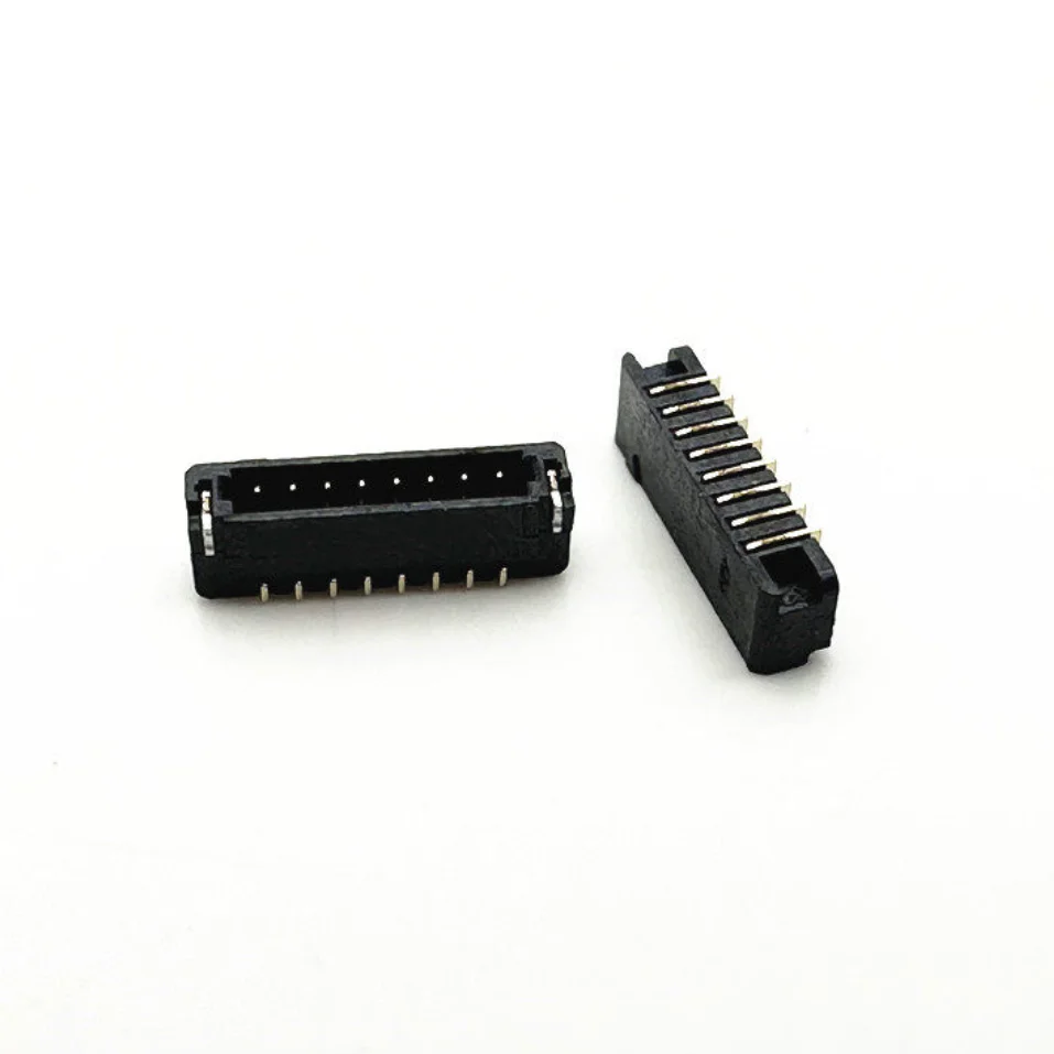 10PCS 0.6mm Pitch Connector SMD Horizontal Type Socket 2P 3P 4P 5P 6P 7P 8P 9P 10P  Replacement of JST IDC Receptacle