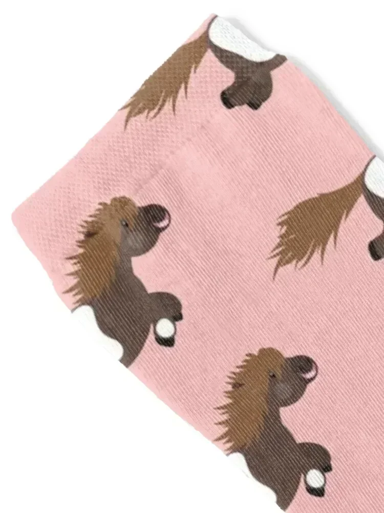 لطيف سعيد شيتلاند المهر الكرتون التوضيح الجوارب أحذية المشي لمسافات طويلة تو الرياضة المضادة للانزلاق كرة القدم بالجملة الجوارب للرجل المرأة #2