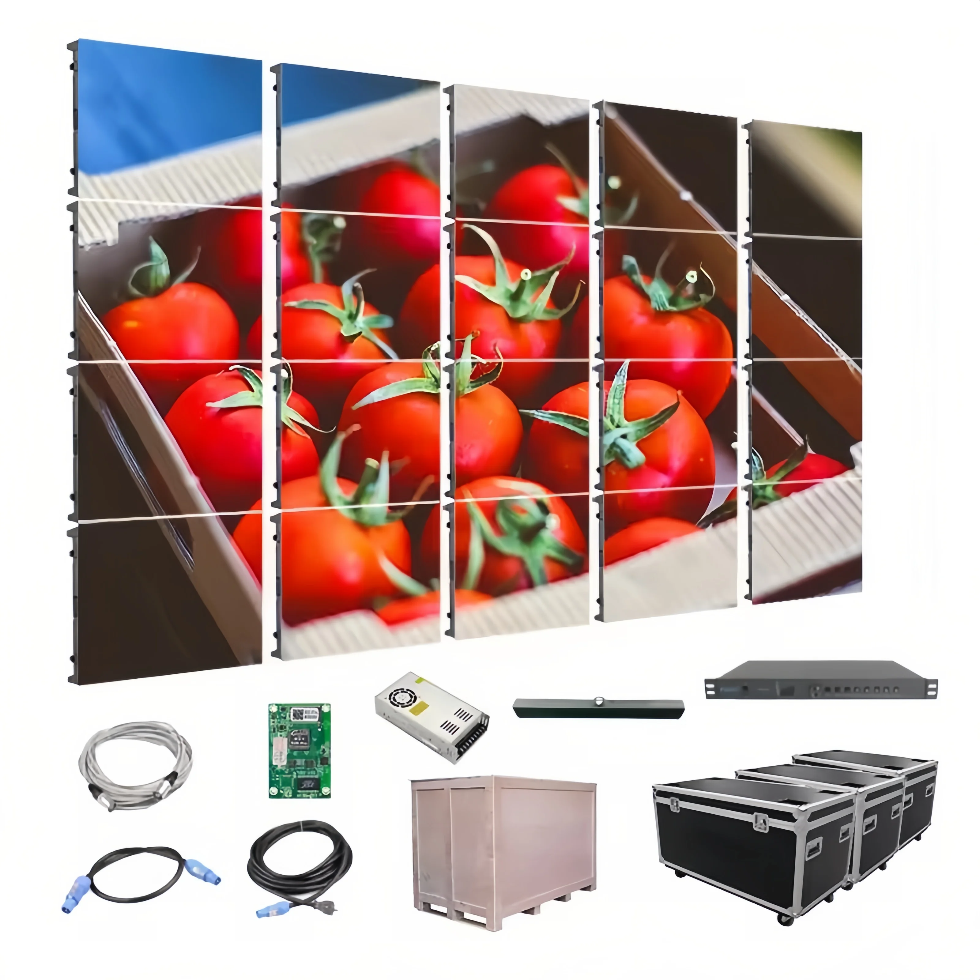 Factory Direct Outdoor Portable Screens Commercial Advertising Indoor Display LED Screen