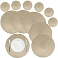 6Pcs 34CM Gold