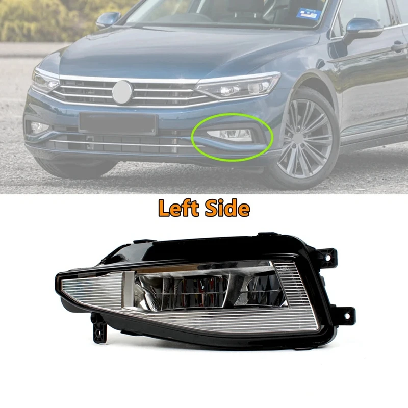 Auto Fog Light Front Fog Light Assembly Fog Light 3G0941700 For VW Magotan 2020-2022 PASSAT B9 Left