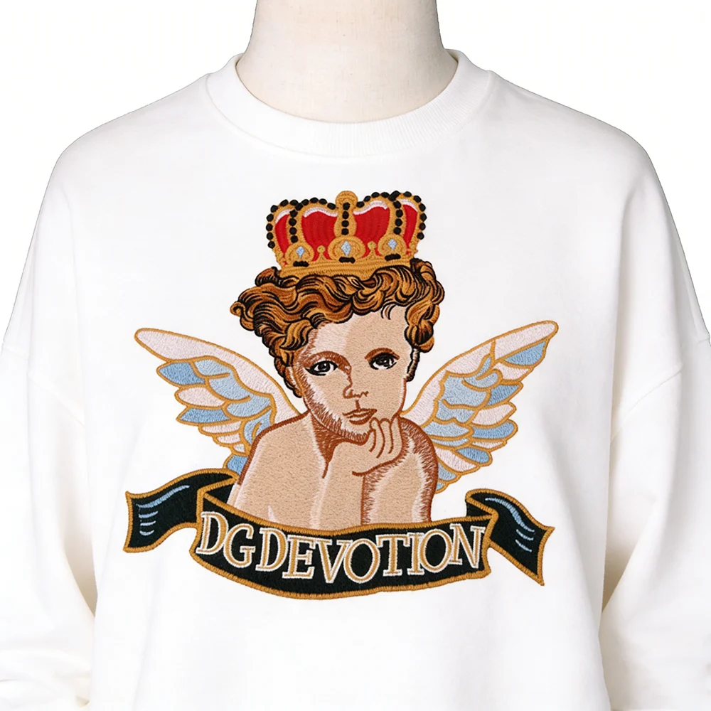 Large Angel Wings Patches Embroidery Applique Brand Fashion Show Patches Jacket Scrapbooking
