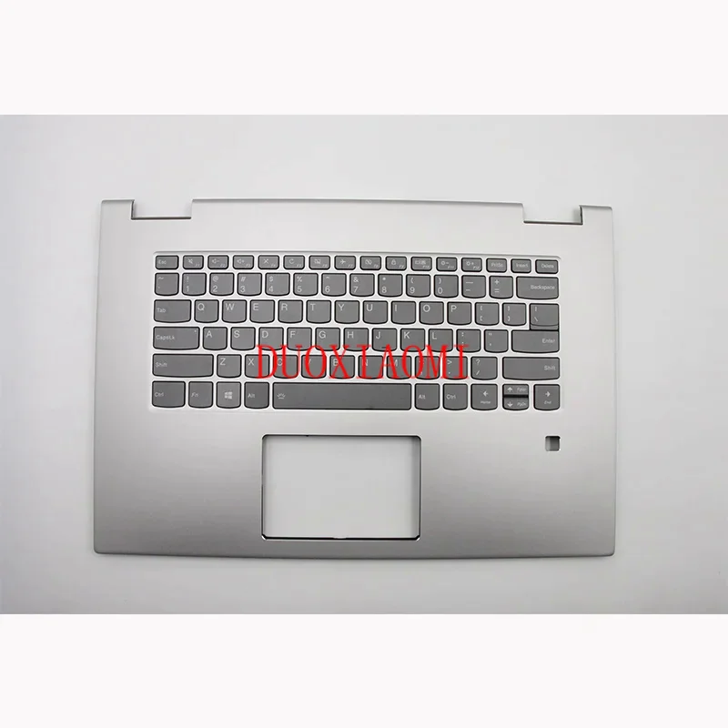 

New Original for Lenovo laptop C-cover with keyboard yoga 730-15 Chromebook palmrest and touchpad platinum backlight Silver