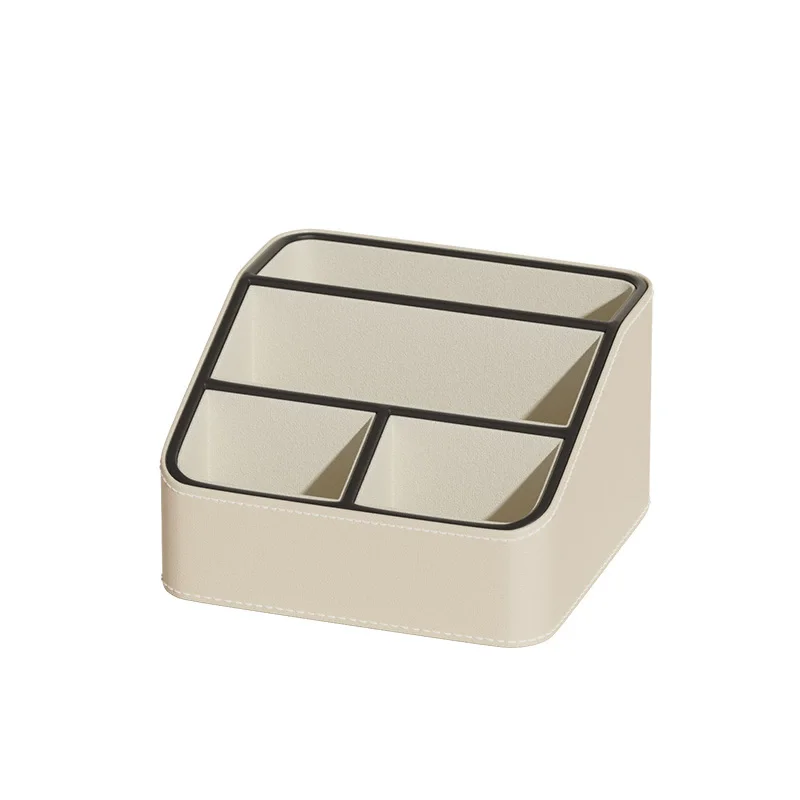 Desk Storage Box Office Supplies Box Makeup Cosmetic Desktop Organizer Storage Dividing Box for Office Living Room