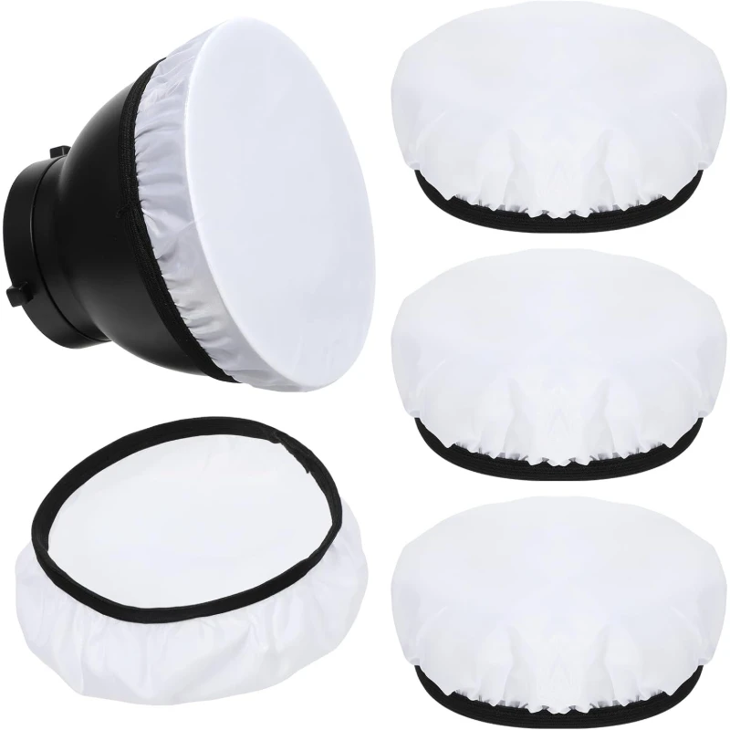 2pcs Soft Light Cover Lampshade Suitable for Studio Lighting, Flash, Video Shooting, Soft Light Device