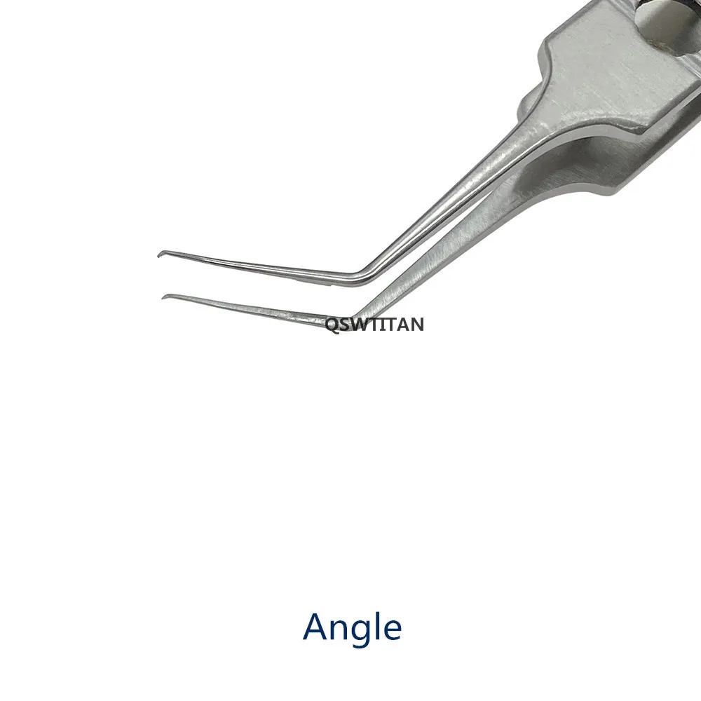 Ophthalmic Forceps  Arcuate Dihedral Eye Capsulorhexis Forceps Titanium Surgical Instruments Stainless Steel