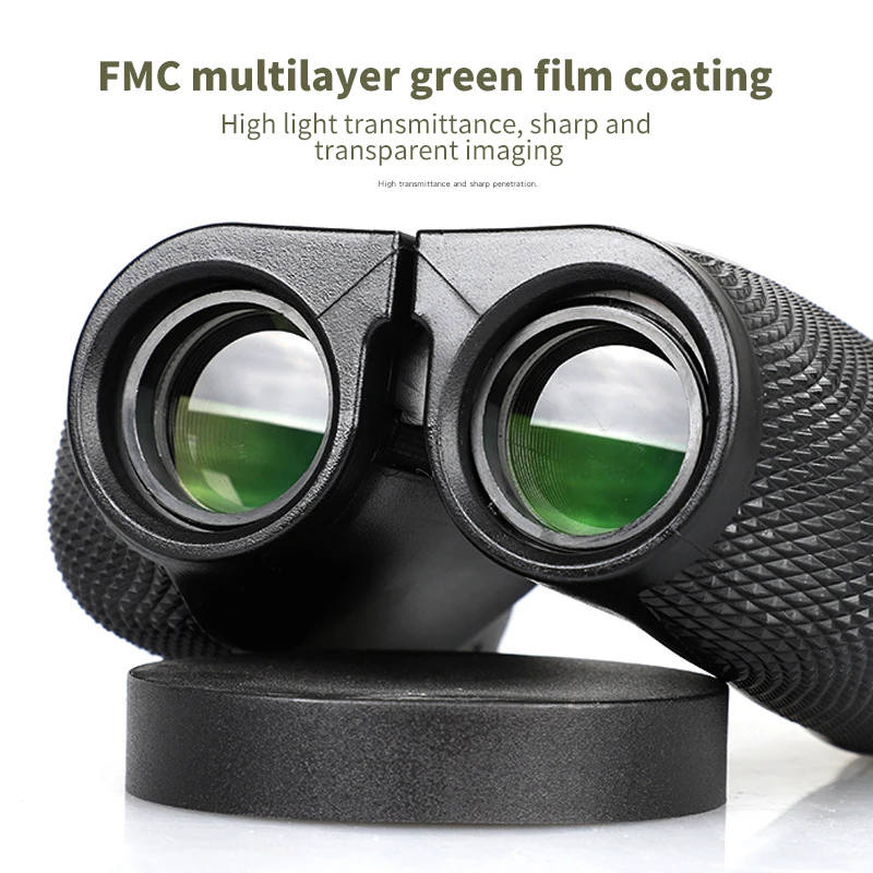 10x25 BAK4 بريزم مناظير محمولة عالية الطاقة المهنية الصيد تلسكوب جيب نطاق للرياضة المعيشة مع بصري واضح #5