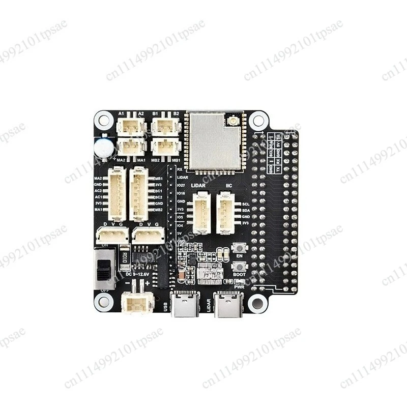 Intelligent universal driver board, WiFi/Bluetooth, DC motor, and bus servo control