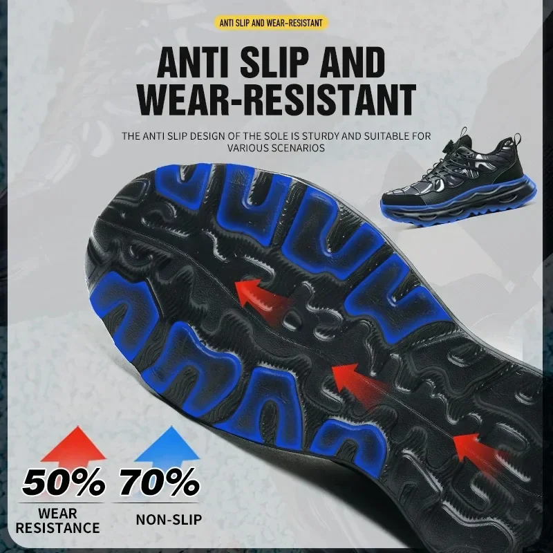 Fashion New Style Men Work Safety Shoes Size 37-48 Puncture-Proof Indestructible shoes Work Sneakers Men Steel Toe Tactical Boot