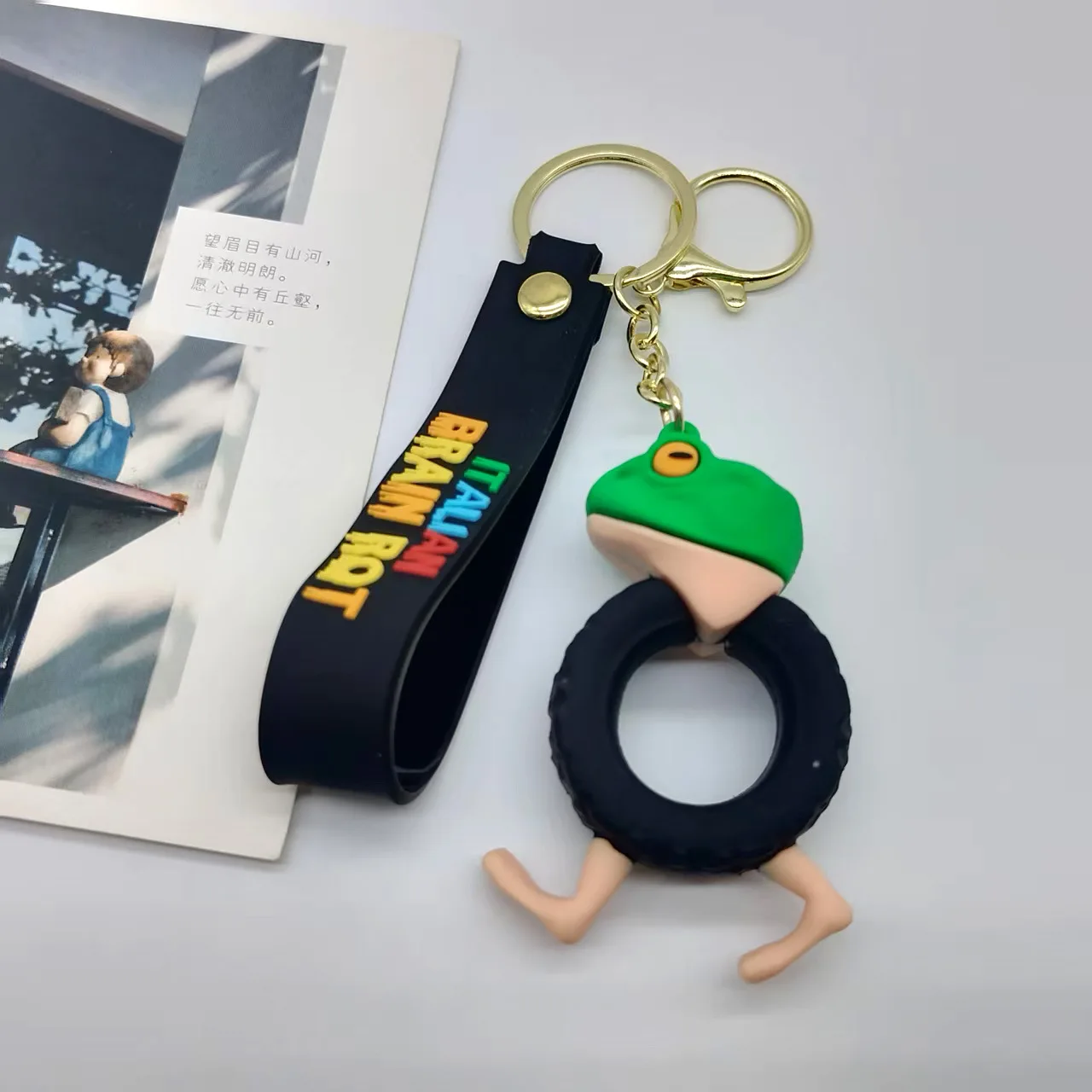 Duckys Llavero Tiburón Con Luz Y Sonido – Juguete Antiestrés, Portátil Y Con Clickeador Para Adultos