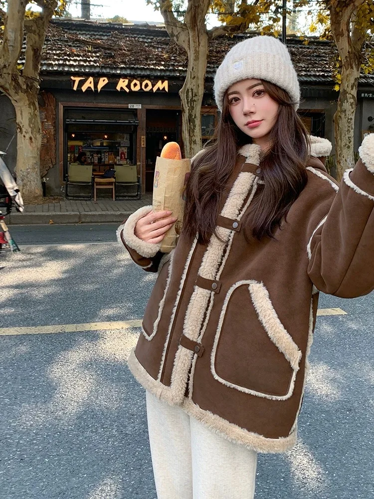 

Женская твидовая мини-велосипедная женская твидовая шерсть ягненка с защитой от УФ-излучения, панк, готика, v-образный вырез, уникальная этническая тонкая без бретелек, потертая вибрация