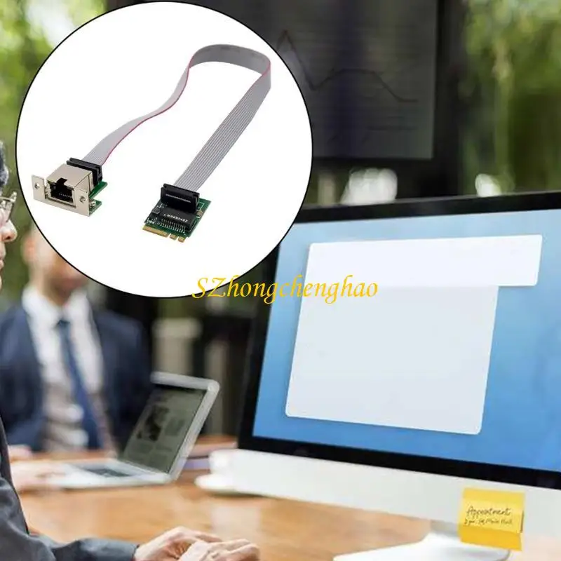

M.2 A+E 10/100/1000Mbps Ethernet Adapters for Desktop Computer Server Card 601D