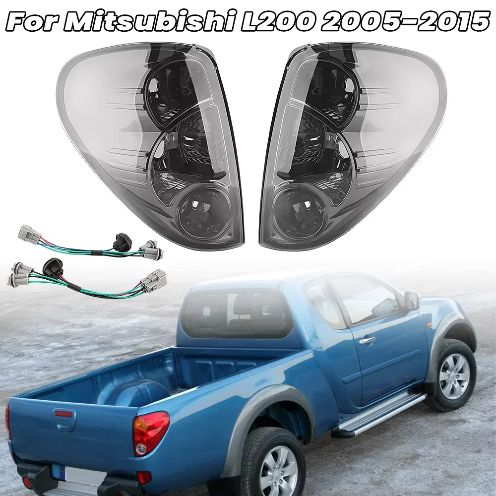 

1pc Rear Tail Light For Mitsubishi L200 2005 2006 2007 2008-2015 Driving Stop Lamp Reversing Turn Signal Lights cars Accsesories