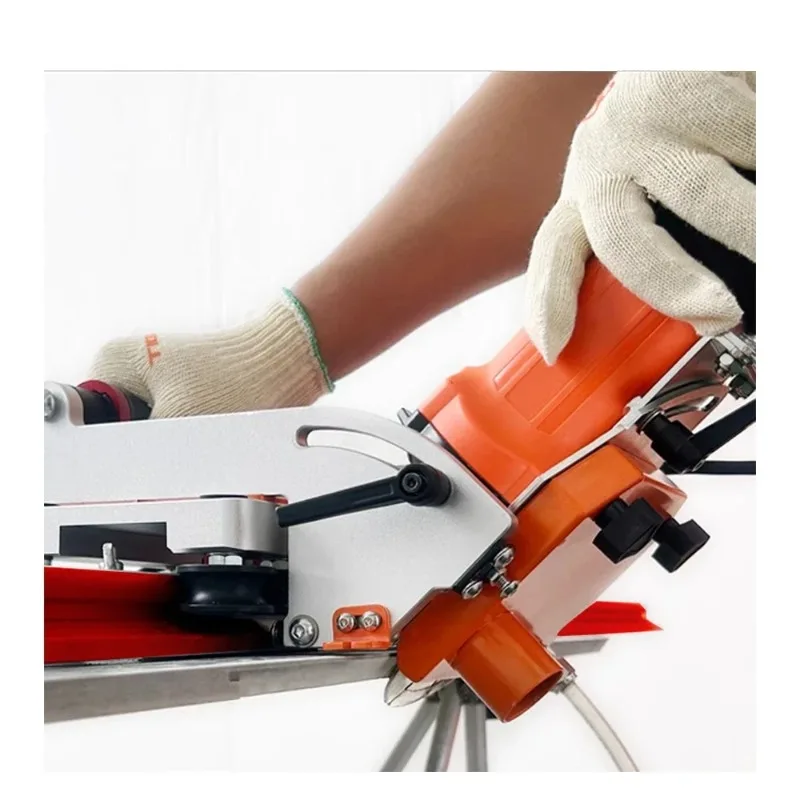 Portable Electric Waterjet 45 Degree Angle Cutting Machine for Ceramic Porcelain Large Marble - 3800mm Chamfer Miter Tile Cutter