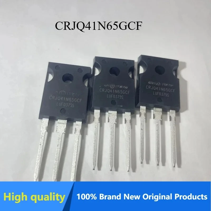 

5/10PCS Integrated Circuit IC Chip CRJQ41N65GCF TO-247 original and genuine In stock, fast shipping.