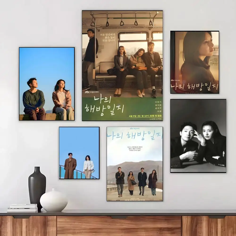 Tv M-my Liberation Notes Poster Waterproof Sticky WallArt Print For Bedroom Living Room Hallway Bar Home Decor
