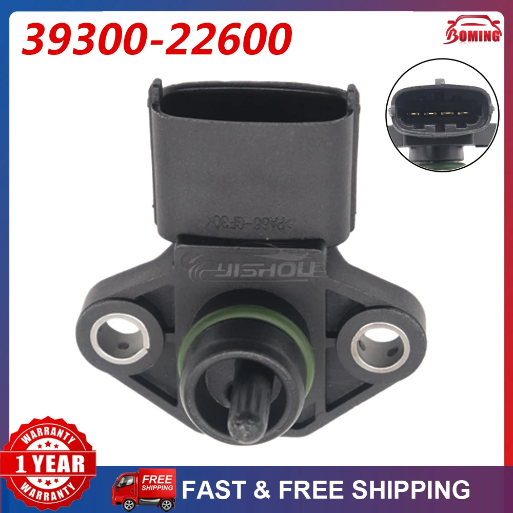 MAP Sensor 39300-38110 39300-22600 For HYUNDAI ACCENT ATOS COUPE ELANTRA GETZ MATRIX SONATA TRAJET TUCSON KIA CERATO RIO PICANTO