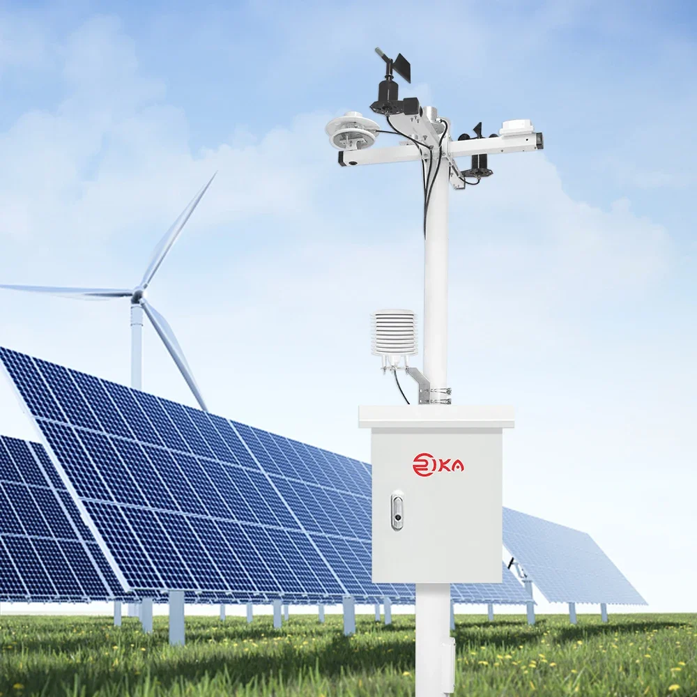 RK900-01 Pv Complete Solar Power Photovoltaic IoT Lorawan RS485 Wireless Meteorological Weather Station Set with Outdoor Sensors