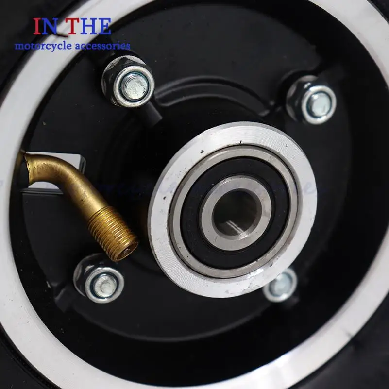200X50 wheel is used for 8-inch electric skateboard with gear power pulley inflatable wheel aluminum alloy