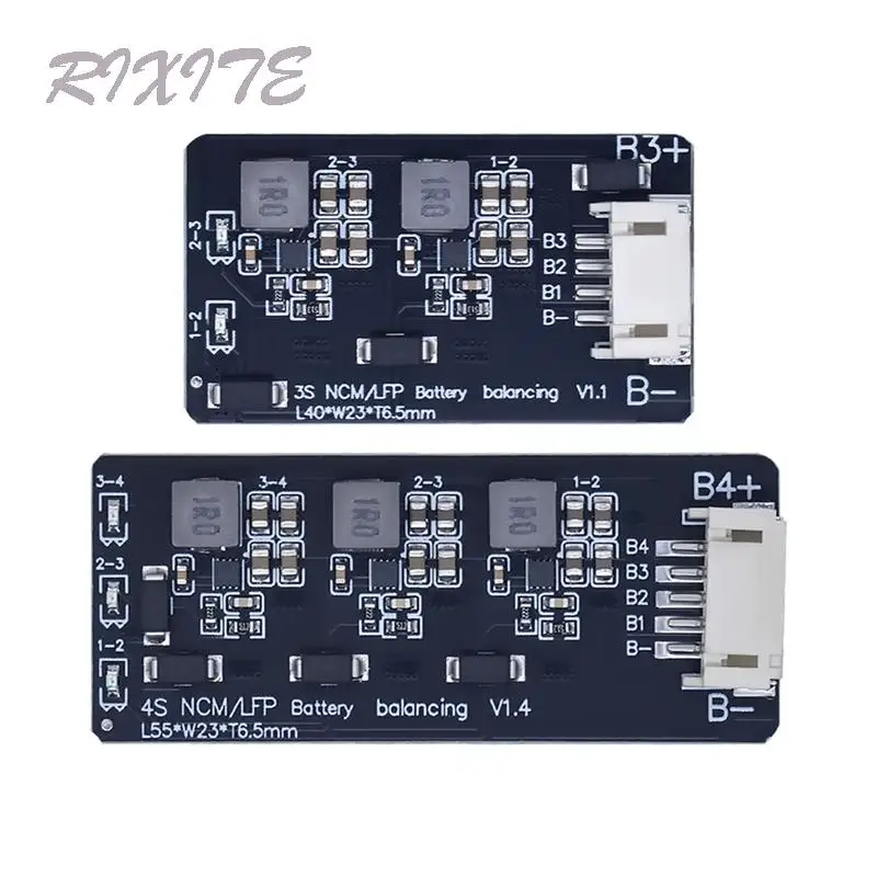 BMS 2S 3S 4S Active, балансировочная плата 1,2 А Lifepo4 Lipo, литий-ионная, литиевая батарея, передача энергии, эквалайзер, модуль, Индуктивная