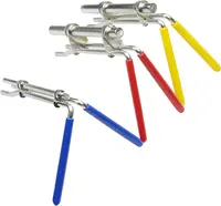 Herramienta de instalación de sello de varilla de pistón de cilindro hidráulico, para instalador de sello de copa en U antideslizante - 3 piezas (S/M/L)