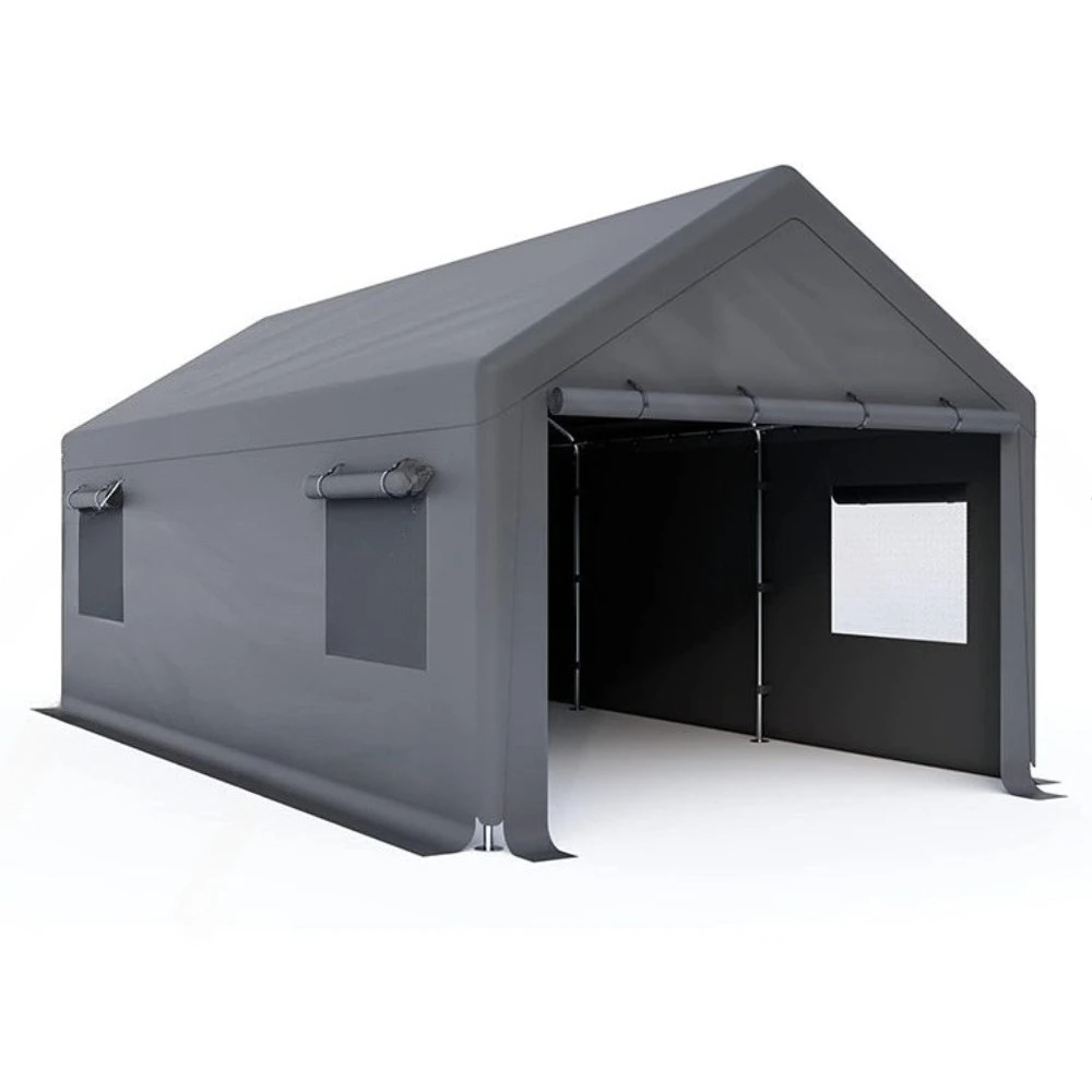 All-season Car Sunshade Parking Shed Suitable for Parking Cars Motorcycles and Other Items  Easy To Assemble  Sturdy and Durable