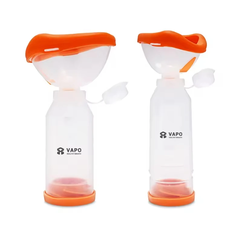 New 2024 Customizable High Quality Silicone Pvc Mask Spacer Inhaler For Asthma Treatment For Adults, Children And baby