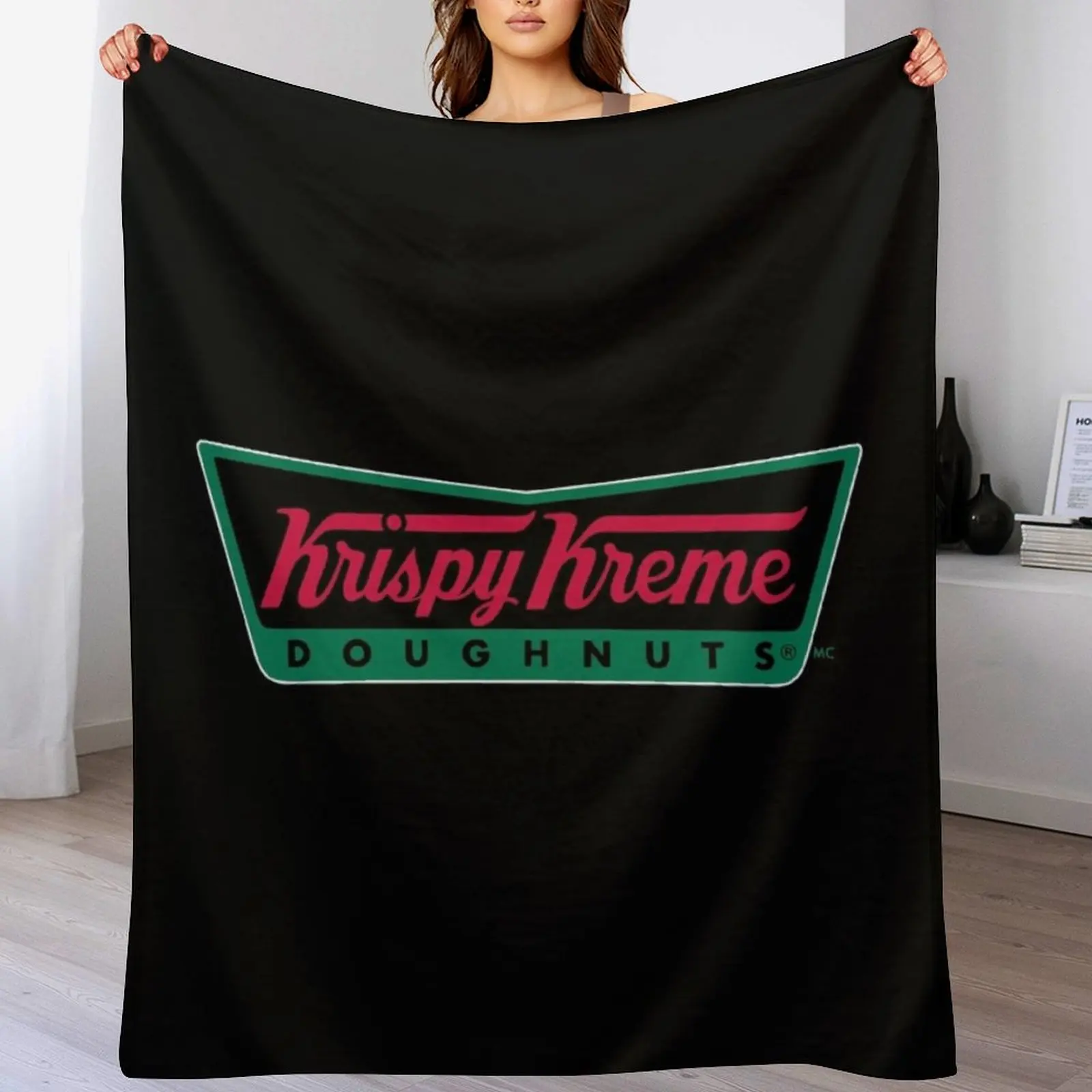 Krispy Kreme Throw Blanket Ultra Plush Cozy Blanket for Napping Sleeping