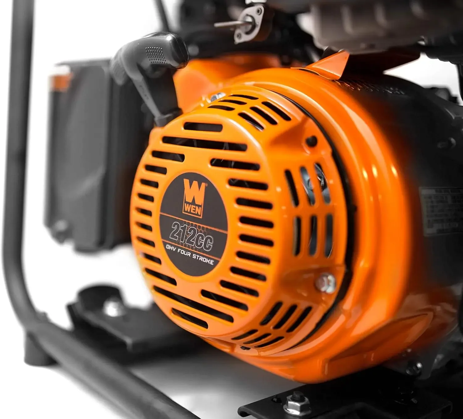 Générateur d'onduleur à cadre ouvert GN400i RV-Ready de 4000 watts, compatible CARB, noir/orange