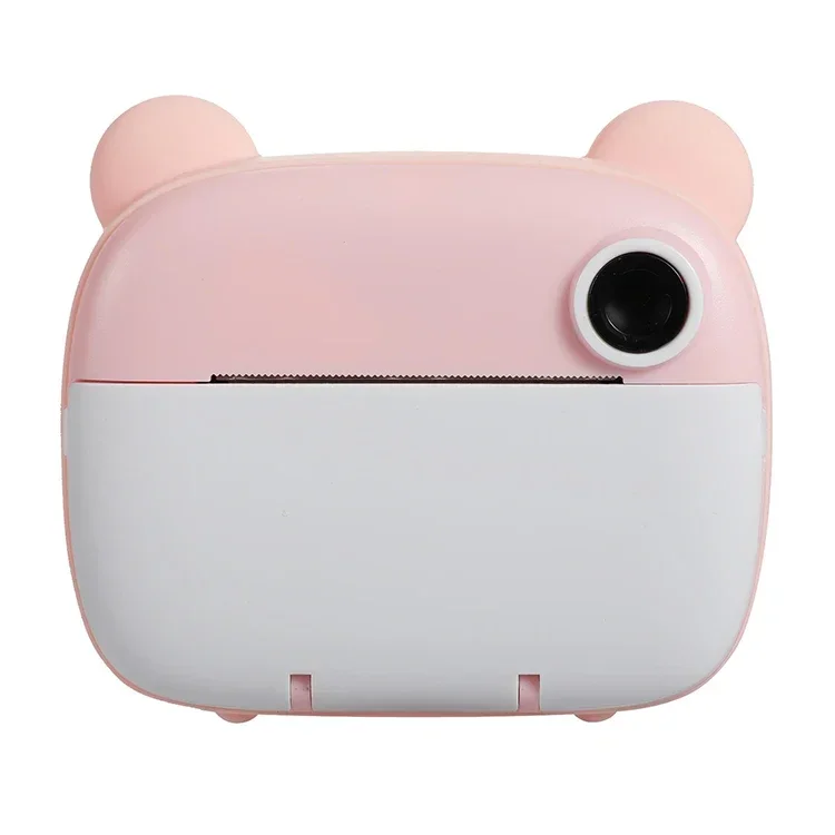 D081 New 2.4 Inches 2400W Children Thermal Photo Fun Video Digital Ca mera Kids Instant Printing Camer a Toys for Girl Boy Gifts