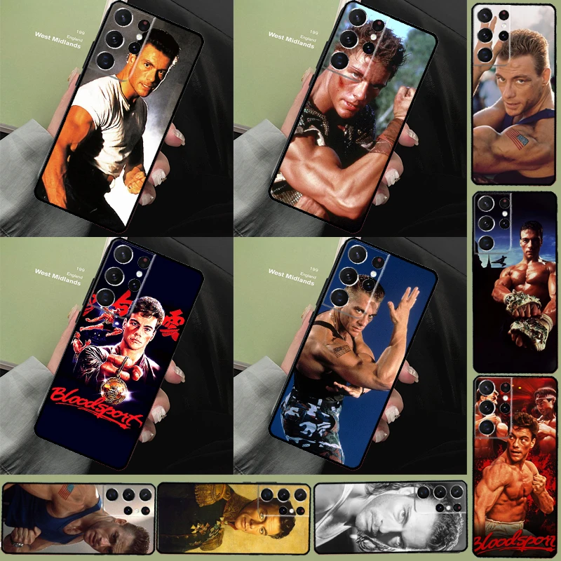 Jean-Claude Van Damme Case For Samsung Galaxy S23 S21 FE S20 S22 Ultra S8 S9 S10 Note 10 Plus Note 20 Ultra Cover