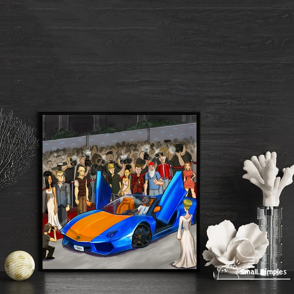 Young Dolph Rich Slave Music Album Cover Poster Canvas Art Print Home Decoration Wall Painting (No Frame)