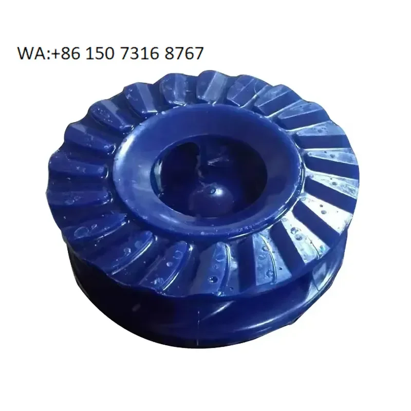 Naipu OEM Vortex Closed Corrosive & Abrasive Resistant Polyurethane Slurry Pump Impellers