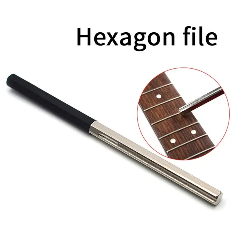 A69P-1 PCS Guitar Fret File Fret Repair File Wholesale File Repair Tool Guitar Grinding Tool Knife