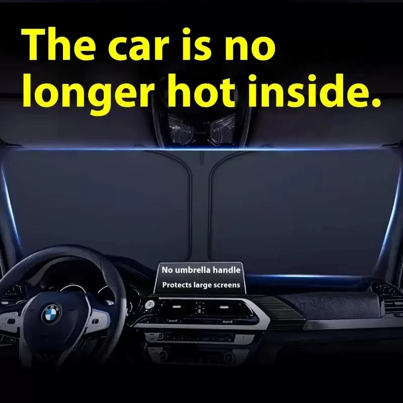 Für 2. Generation Haval H9 2025-2026 Auto-Windschutzscheiben-Sonnenschutz Vorderfenster-Sonnenschutz Wärmeisolierung Sommer – Detail 6