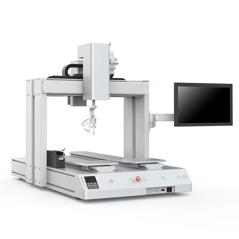 Automatic soldering machine Intelligent temperature control Visual inspection Back to back LED visual soldering equipment