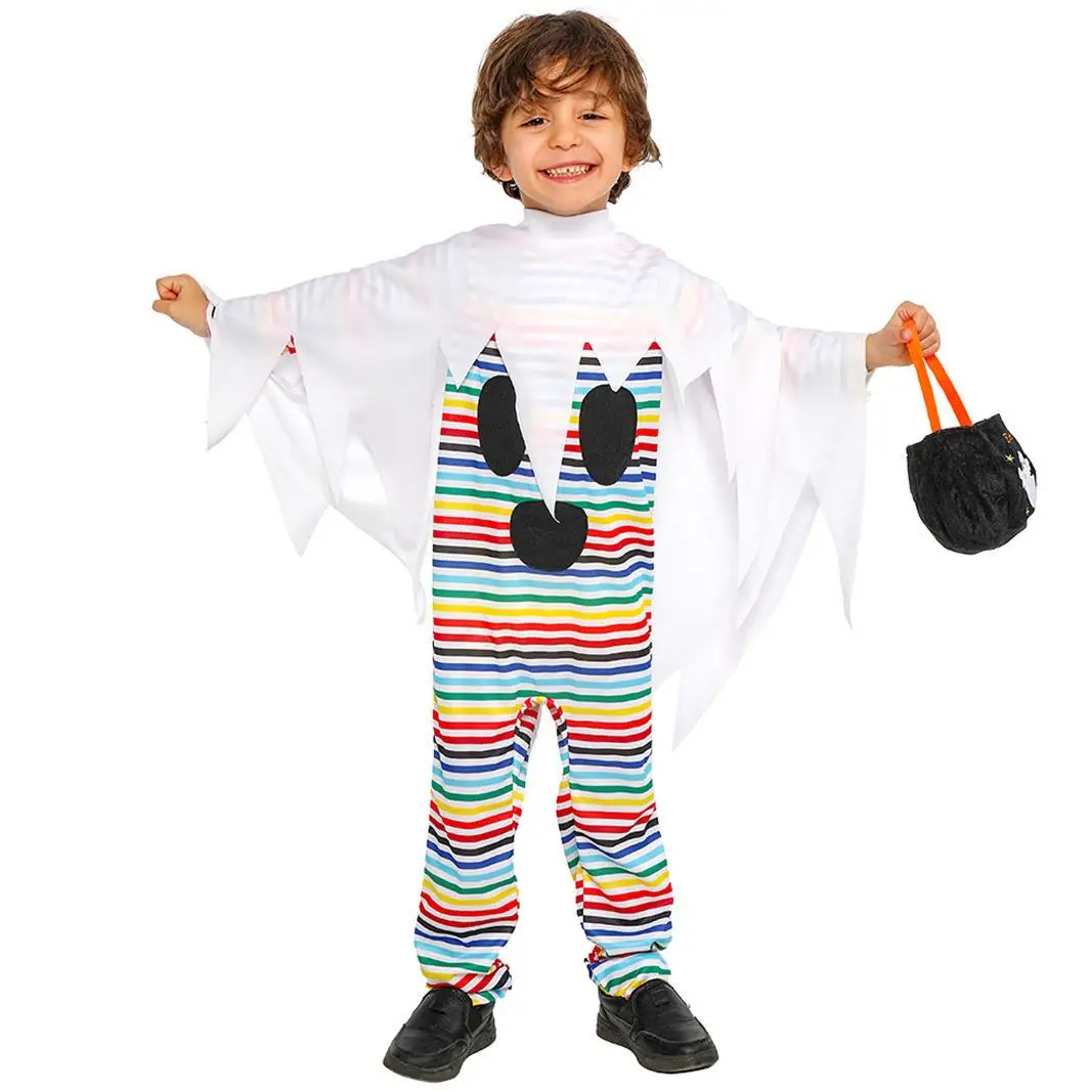Halloween Skeleton Children's Cosplay Costume Performance Outfit Traditional Chinese Stage Costume Women's Fashion Ladies' Sp...