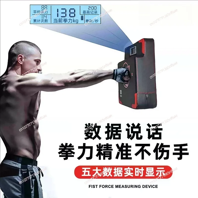 Boxing Power Tester Meter Wall Game Strength Training Punch Target Counter
